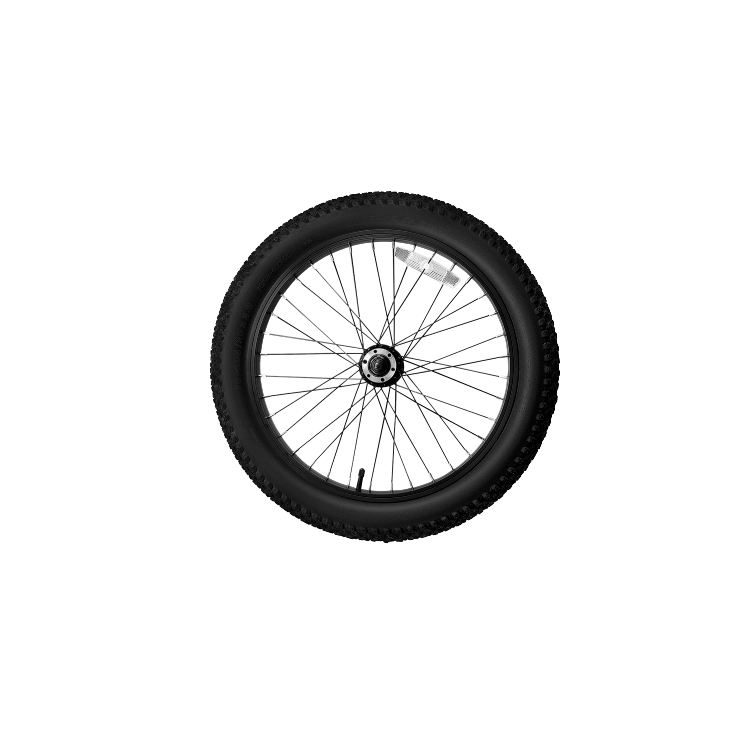 20''x 3.0'' Front Wheel with Inner Tube and Outer Tire for VEEFA F1 Folding Electric Bicycle