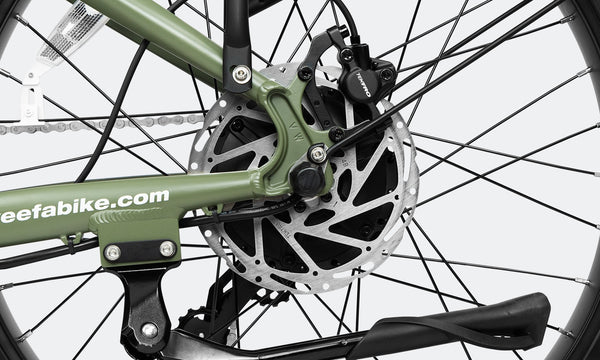 Dual Disc Brake Veefa E1 Fat Tire Step-Over Adult Electric Bicycle