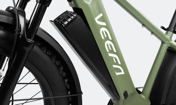 624Wh Battery Veefa E1 Step-Over Fat Tire Adult Electric Bike
