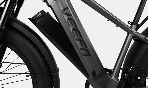 624Wh Battery Veefa E1 Step-Over Fat Tire Adult Electric Bike