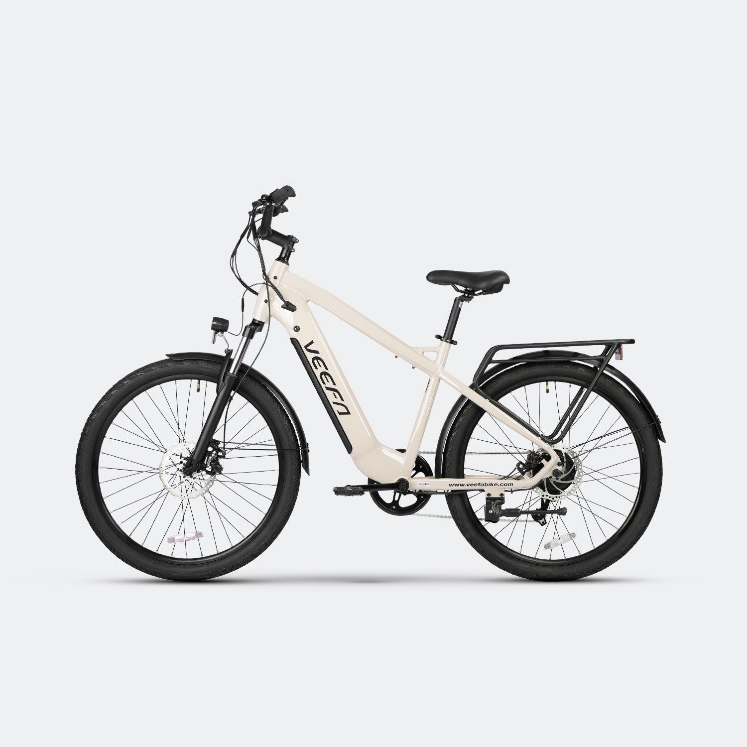 Veefa Electric Bicycles M2 City Series Commuting Electric Bike#color_warm gray