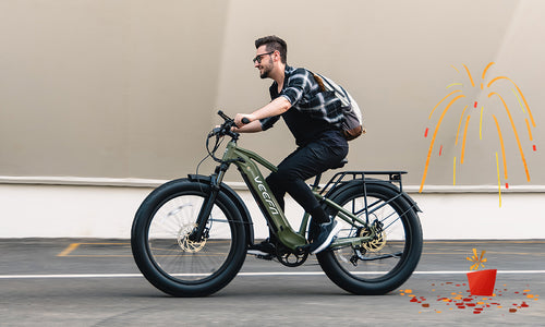 Veefa E1 26'' Step-Over Fat Tire Adult Electric bike