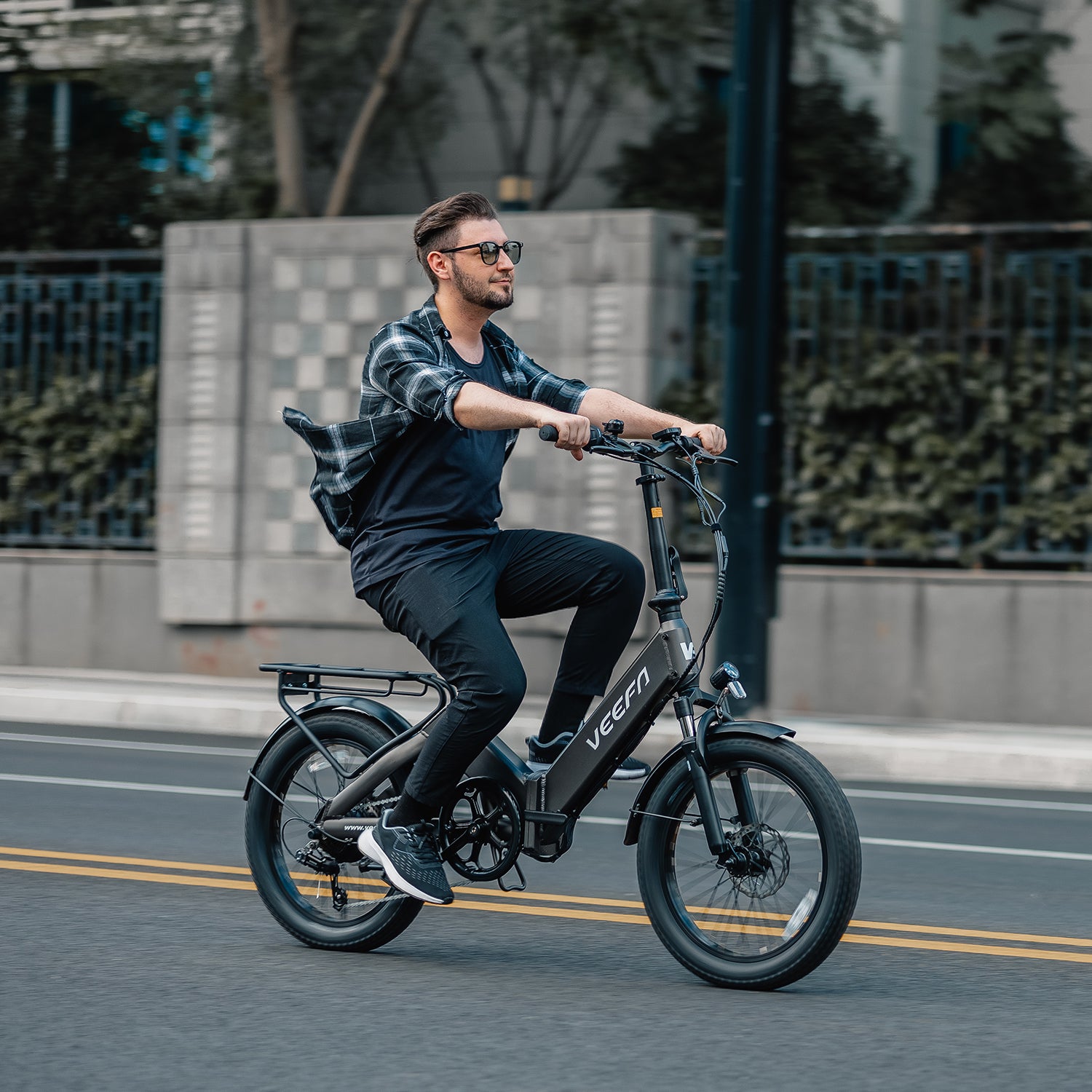 Veefa Electric Bicycles F1 Folding Electric Bike#color_gray