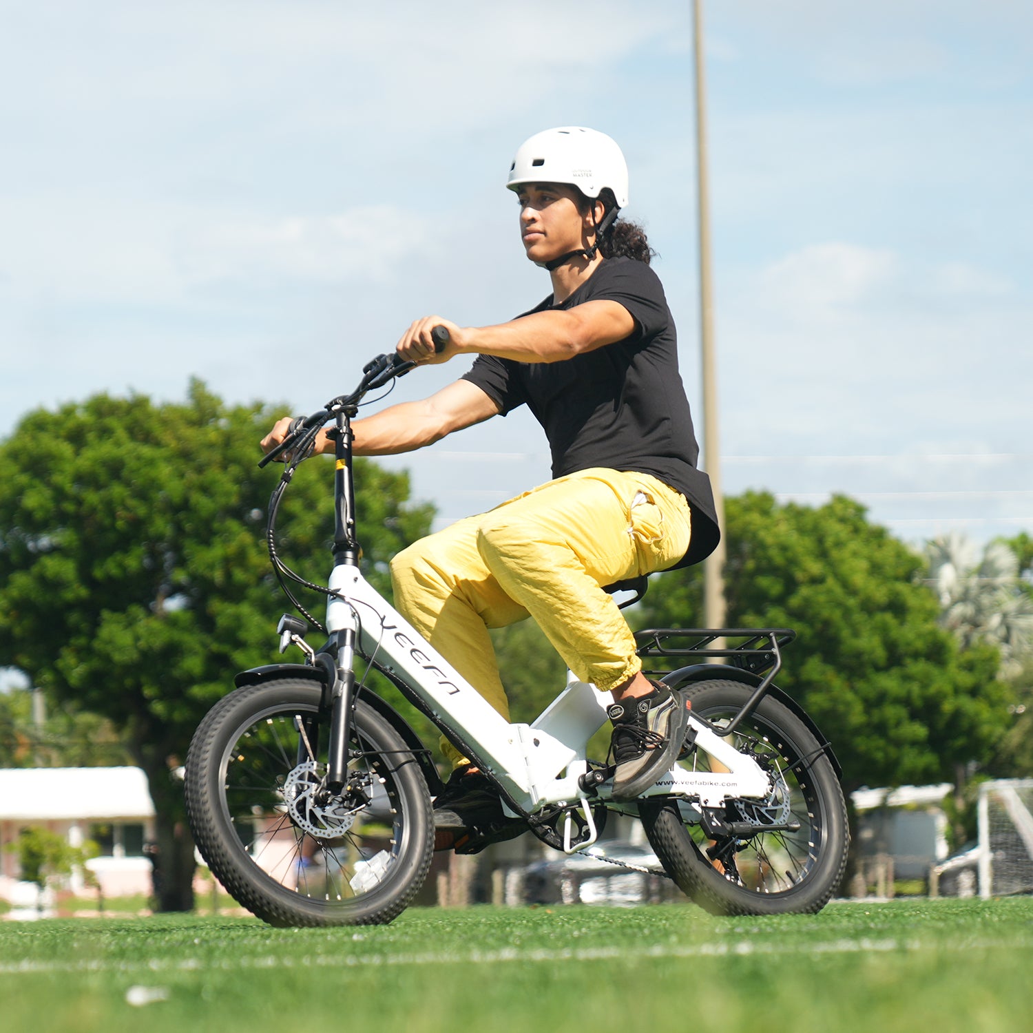 Veefa Electric Bicycles F1 Folding Electric Bike#color_white