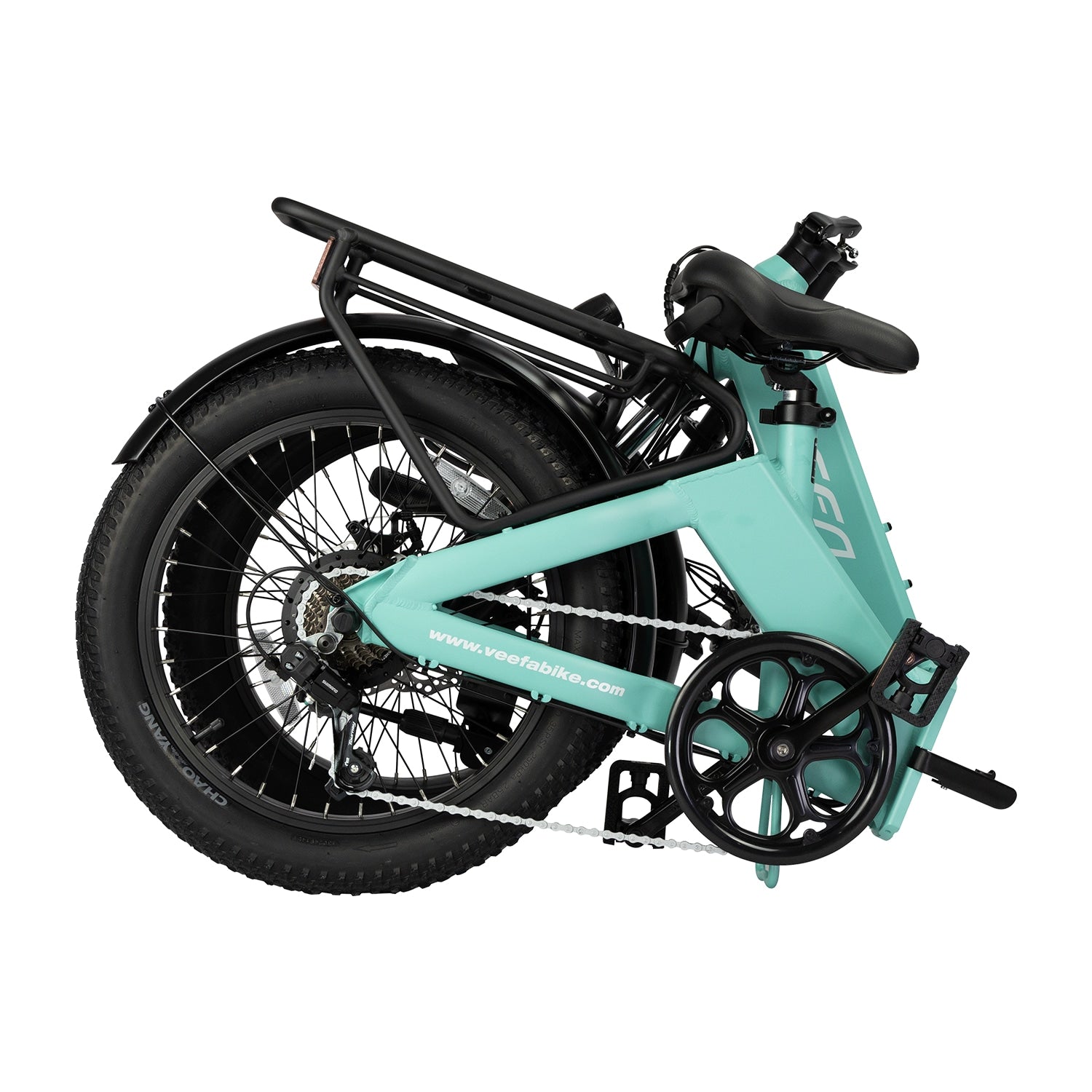 Veefa Electric Bicycles F1 Folding Electric Bike#color_blue