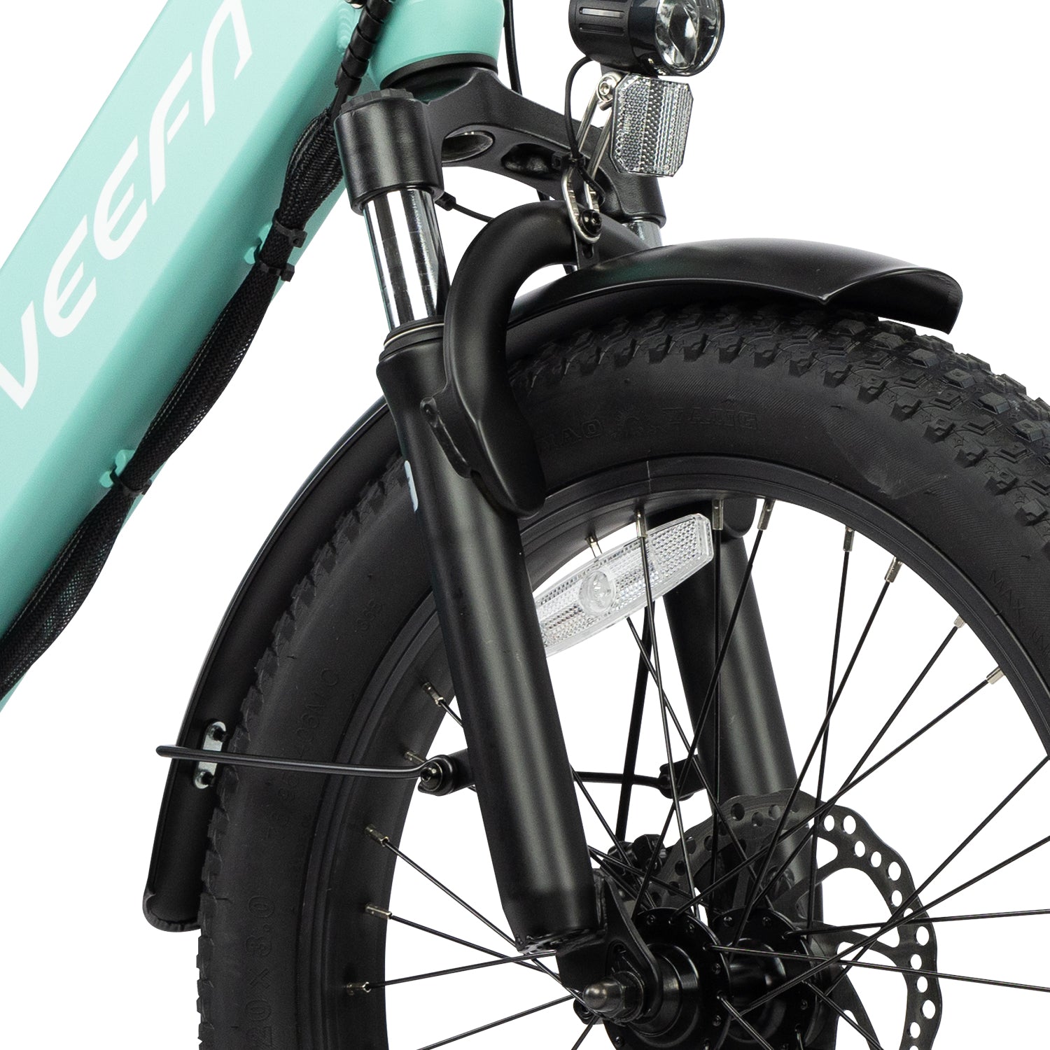 Veefa Electric Bicycles F1 Folding Electric Bike#color_blue