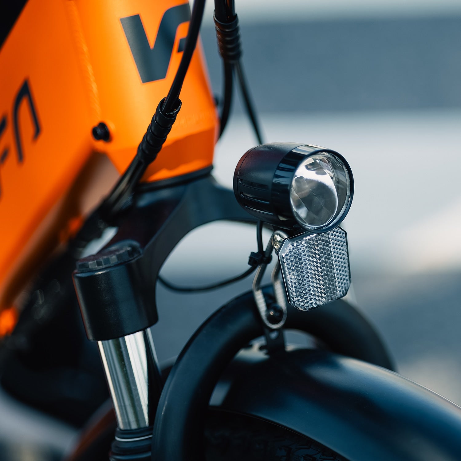 Veefa Electric Bicycles F1 Folding Electric Bike#color_orange