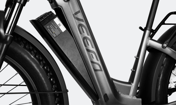 624Wh Large Battery Veefa L1 Fat Tire Step-Thru Adult Electric Bike