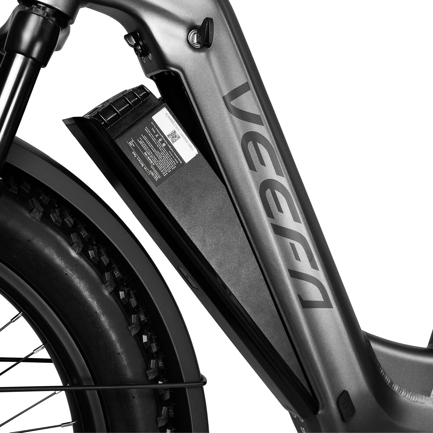 Veefa Electric Bicycles L1 Step-Thru Fat Tire Electric Bike#color_dark gray