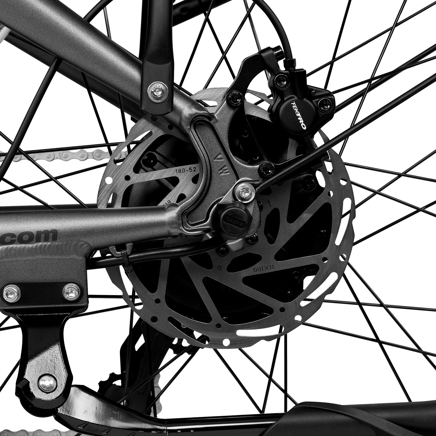 Veefa Electric Bicycles L1 Step-Thru Fat Tire Electric Bike#color_dark gray