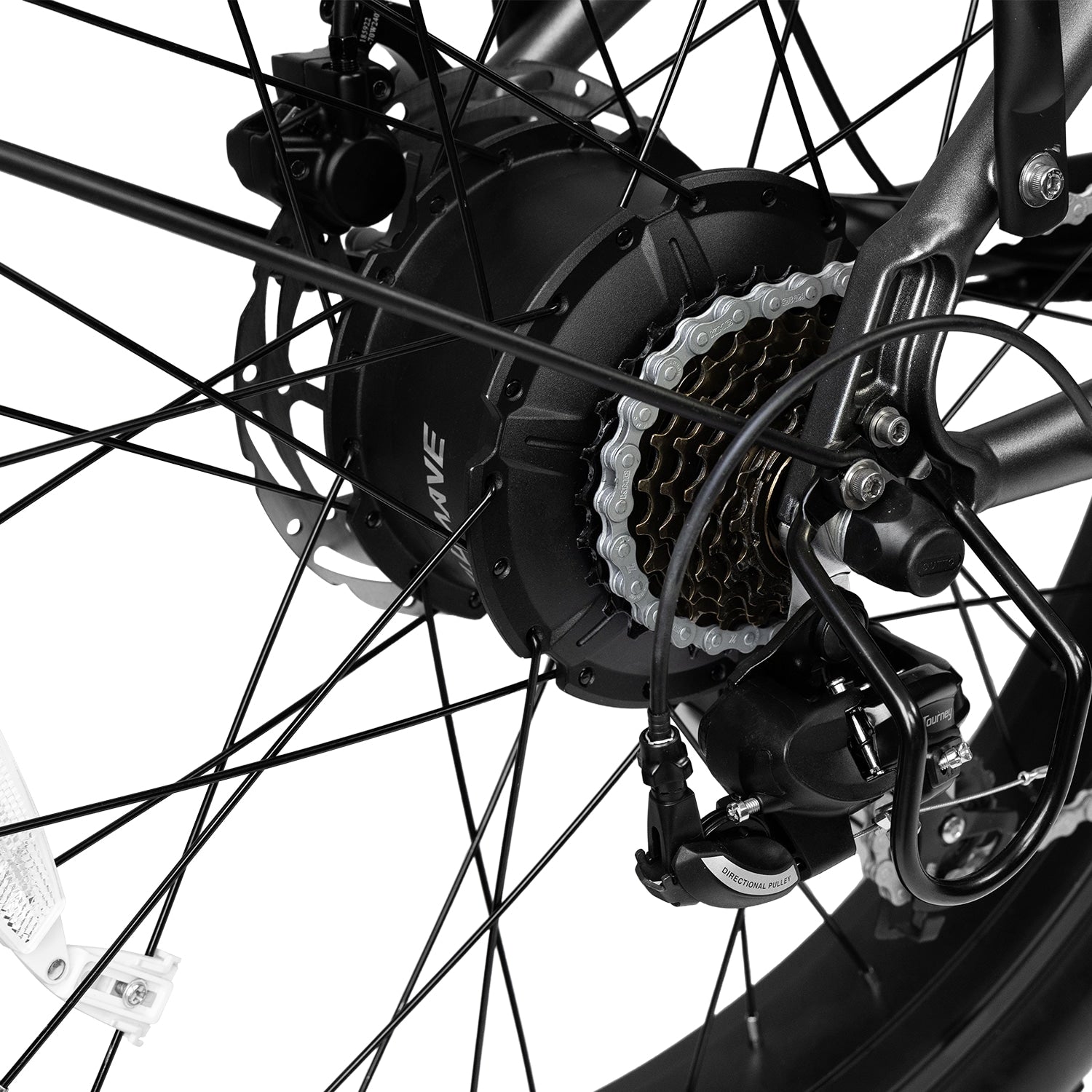Veefa Electric Bicycles L1 Step-Thru Fat Tire Electric Bike#color_dark gray