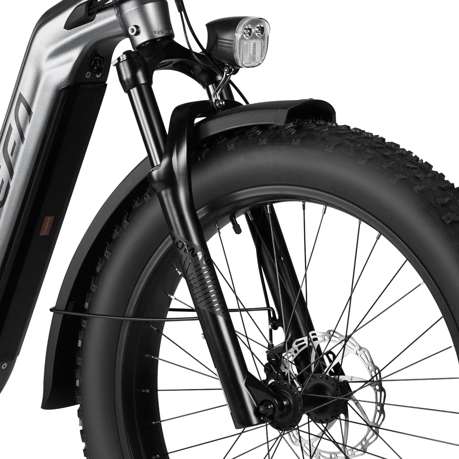 Veefa Electric Bicycles L1 Step-Thru Fat Tire Electric Bike#color_dark gray