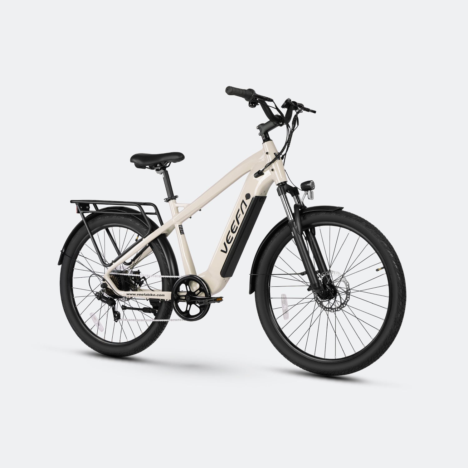 Veefa Electric Bicycles M2 City Series Commuting Electric Bike#color_warm gray